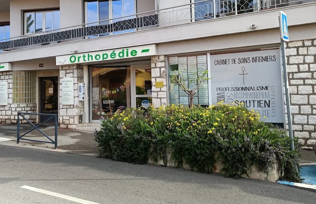 Devanture du cabinet de neuropédagogie à Vence